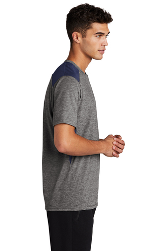 ST410-Sport-Tek    PosiCharge    Tri-Blend Wicking Draft Tee. ST410 2