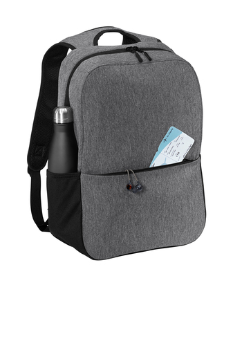 BG218-Port Authority    Access Square Backpack. BG218 2