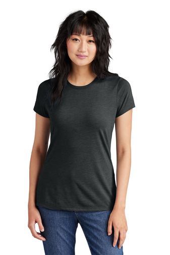 DM130L-District Made   Ladies Perfect Tri   Crew Tee. DM130L