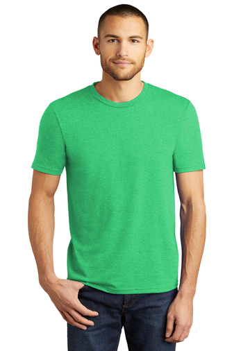 DM130-District Made   Mens Perfect Tri   Crew Tee. DM130 2