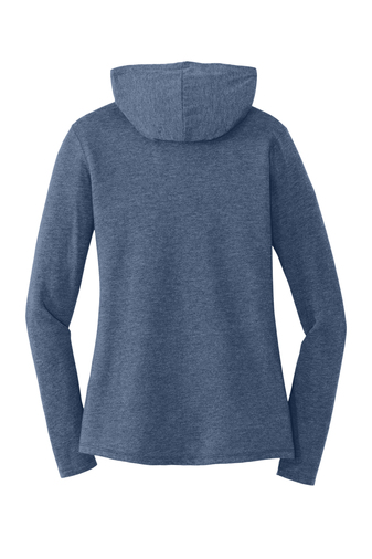 DM139L-District Made   Ladies Perfect Tri   Long Sleeve Hoodie. DM139L 2