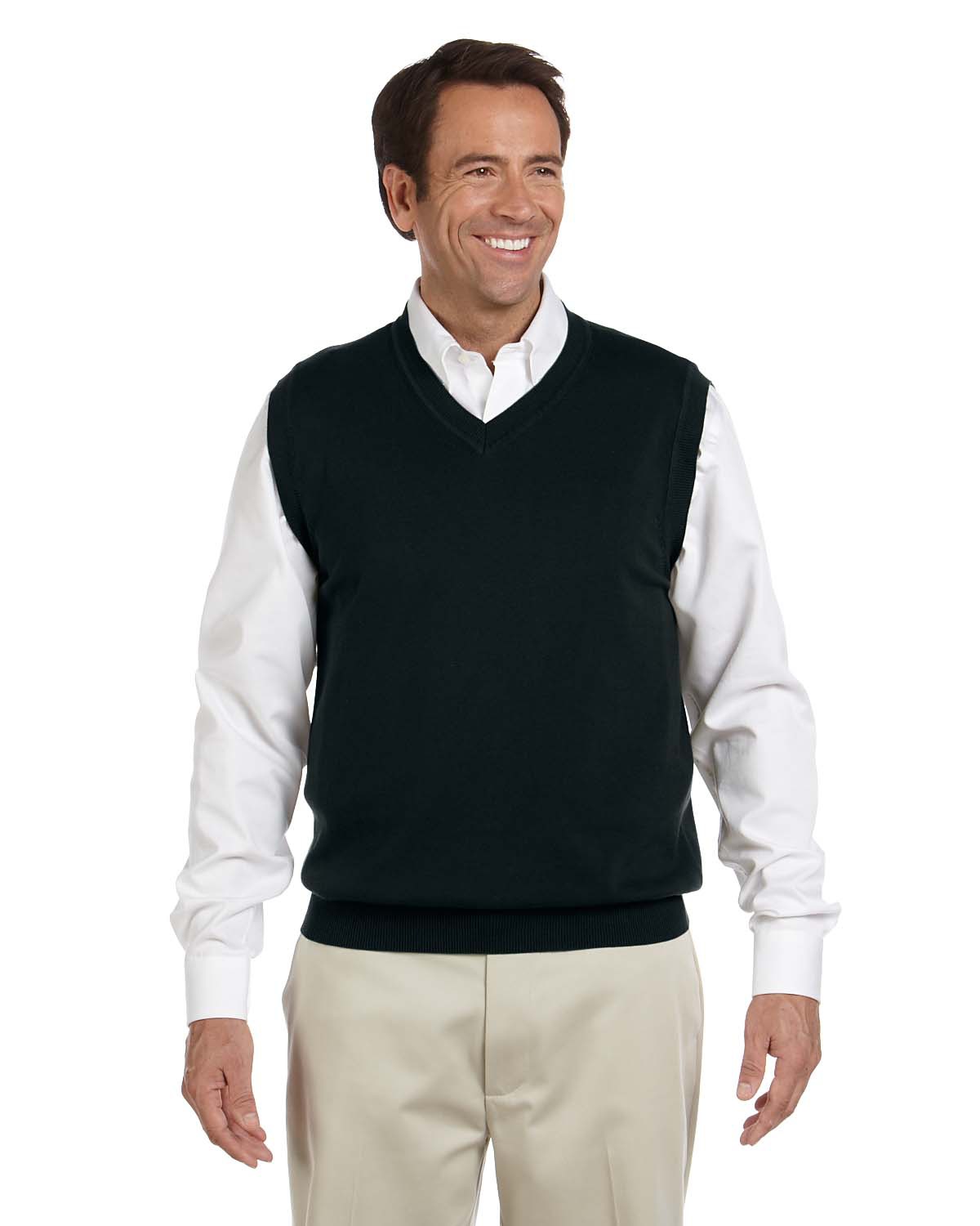 D477-Unisex Devon & Jones V-neck Vest. D477