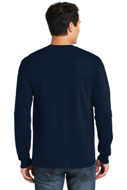 G2400-Gildan   - Ultra Cotton   100% Cotton Long Sleeve T-Shirt.  G2400 2