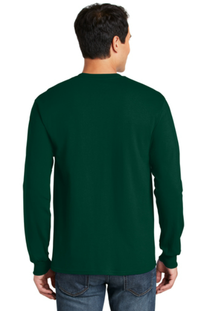 G2400-Gildan   - Ultra Cotton   100% Cotton Long Sleeve T-Shirt.  G2400 2