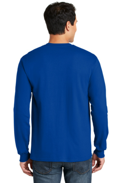 G2400-Gildan   - Ultra Cotton   100% Cotton Long Sleeve T-Shirt.  G2400 2