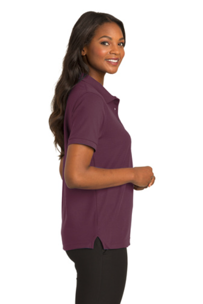 L500-Port Authority   Ladies Silk Touch Polo.  L500 2