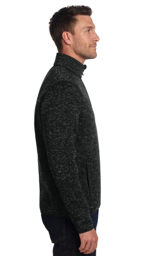 F232-Port Authority   Sweater Fleece Jacket. F232 2