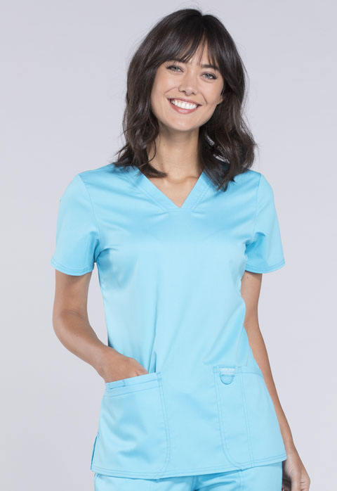 WW620-V-Neck Top (Workwear Revolution)