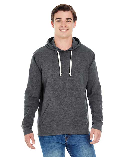 JA8871-Triblend Pullover Fleece Hood