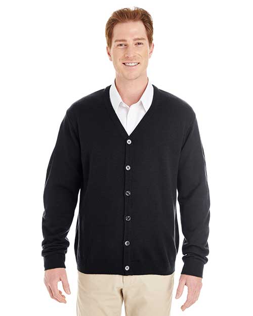 HA MEN V-NK BTTN CRDGN SWEATER