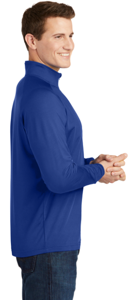 ST850-Sport-Tek   Sport-Wick   Stretch 1/2-Zip Pullover. ST850 2