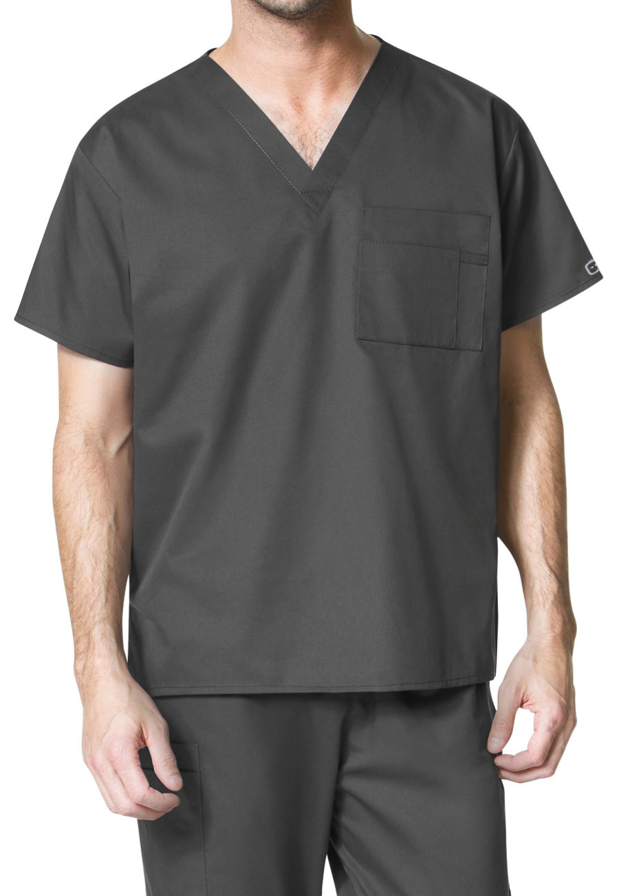 100-Unisex V-Neck Top (WonderWink)