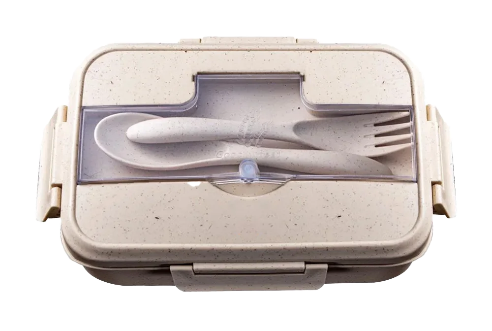 Wheat Straw Lunch Box Set